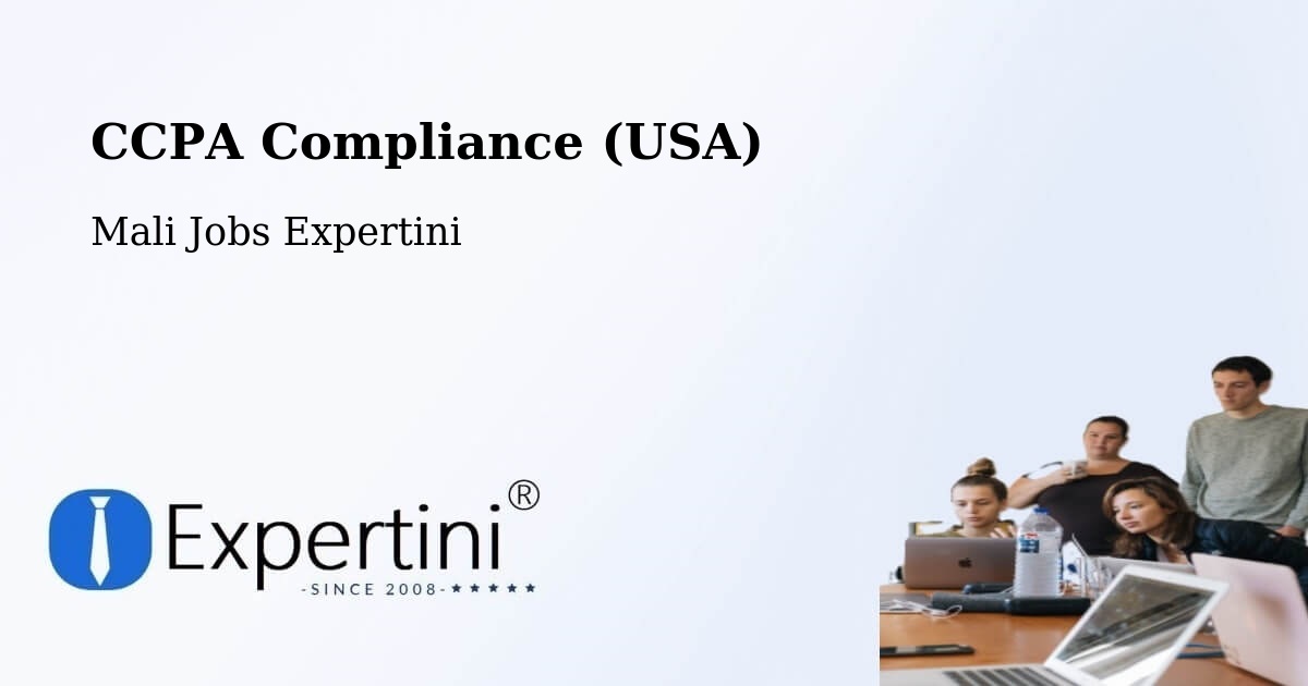 CCPA Privacy Rights & Compliance Notice – San - Mali Jobs Expertini