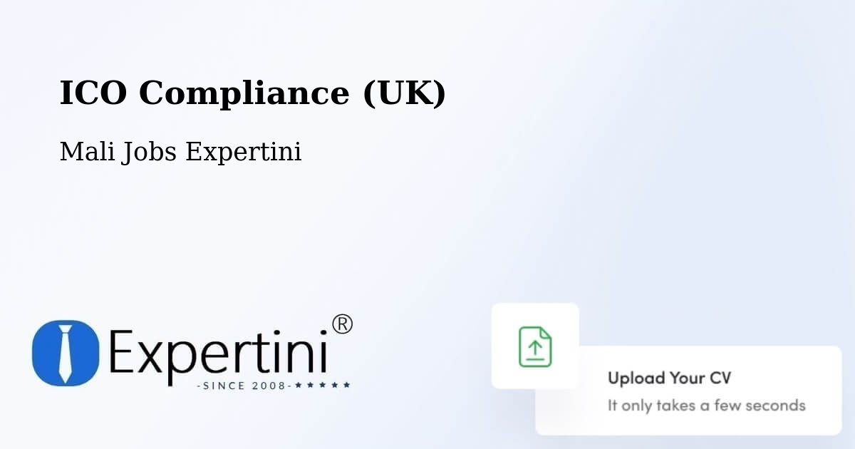 UK Data Protection & ICO Compliance – San - Mali Jobs Expertini